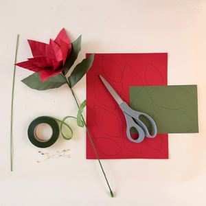 Paper Poinsettia Workshop