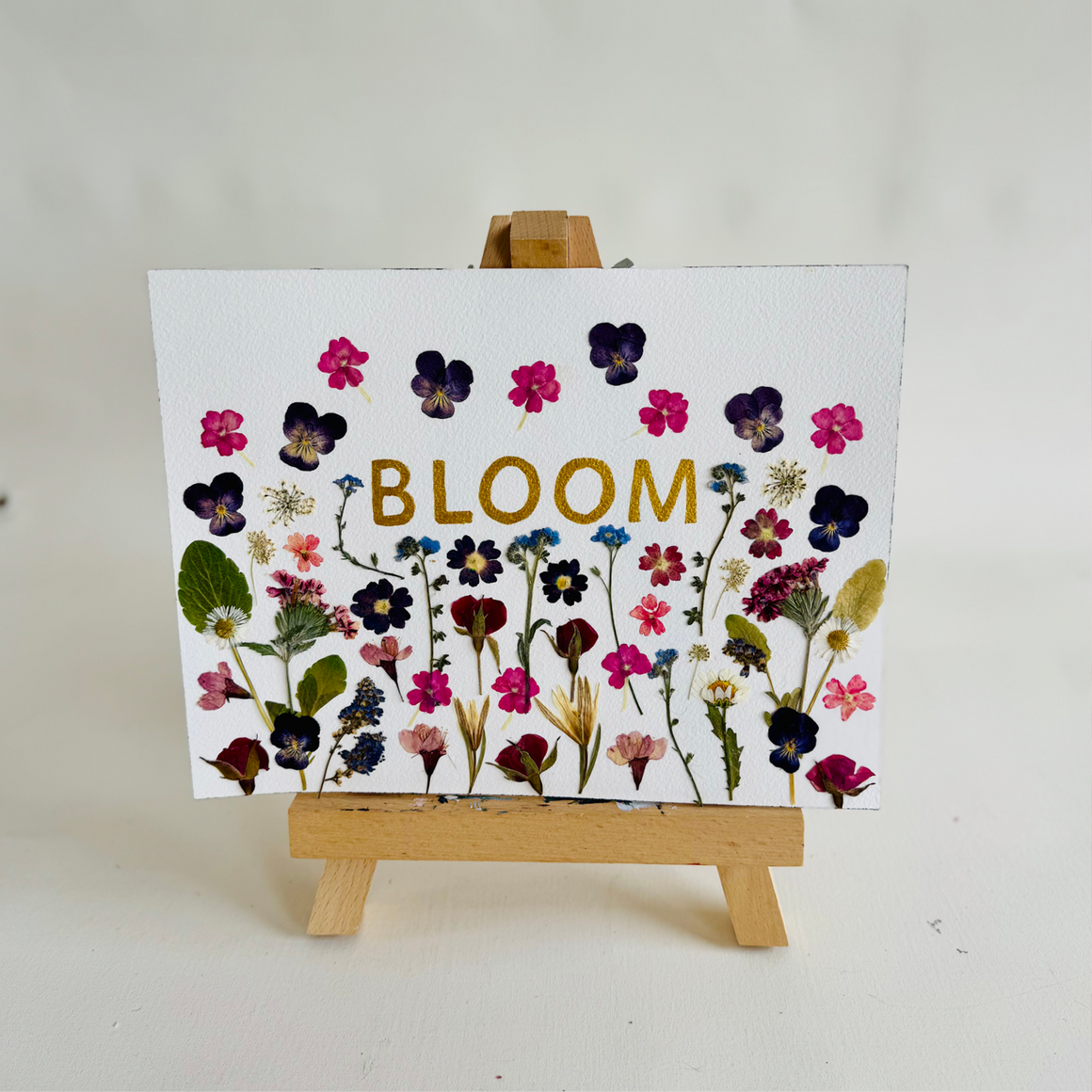 Fun with Flowers Word Art
