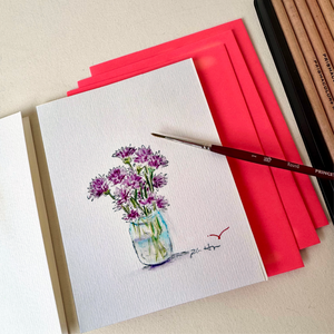 Fall Card Illustration