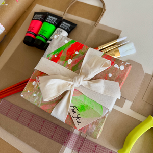 Abstract Gift Wrap Workshop
