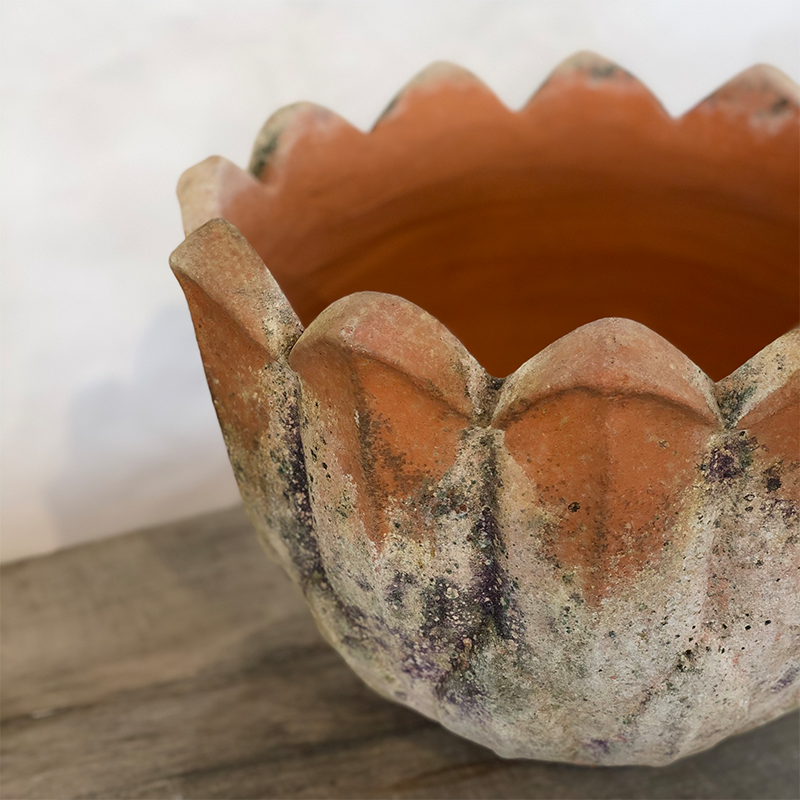 Aged Blossom Planter