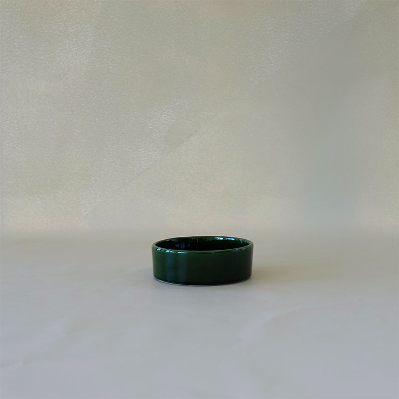 Hoff Ceramic Saucer Emerald Green