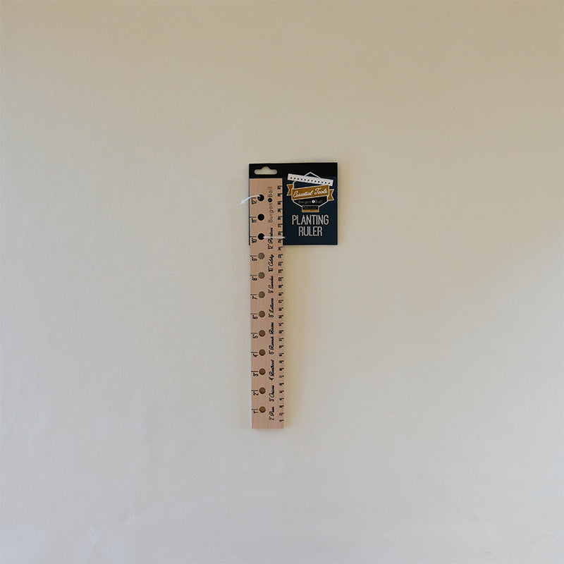 seed spacing vs plant spacing Seed & Plant Spacing Ruler 12"