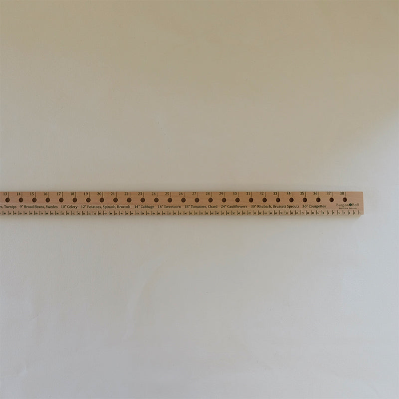 seed & plant spacing ruler Seed & Plant Spacing Ruler 1 Yard