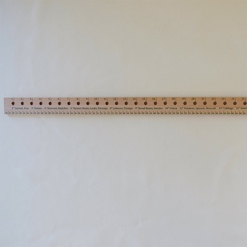 Seed & Plant Spacing Ruler 1 Yard
