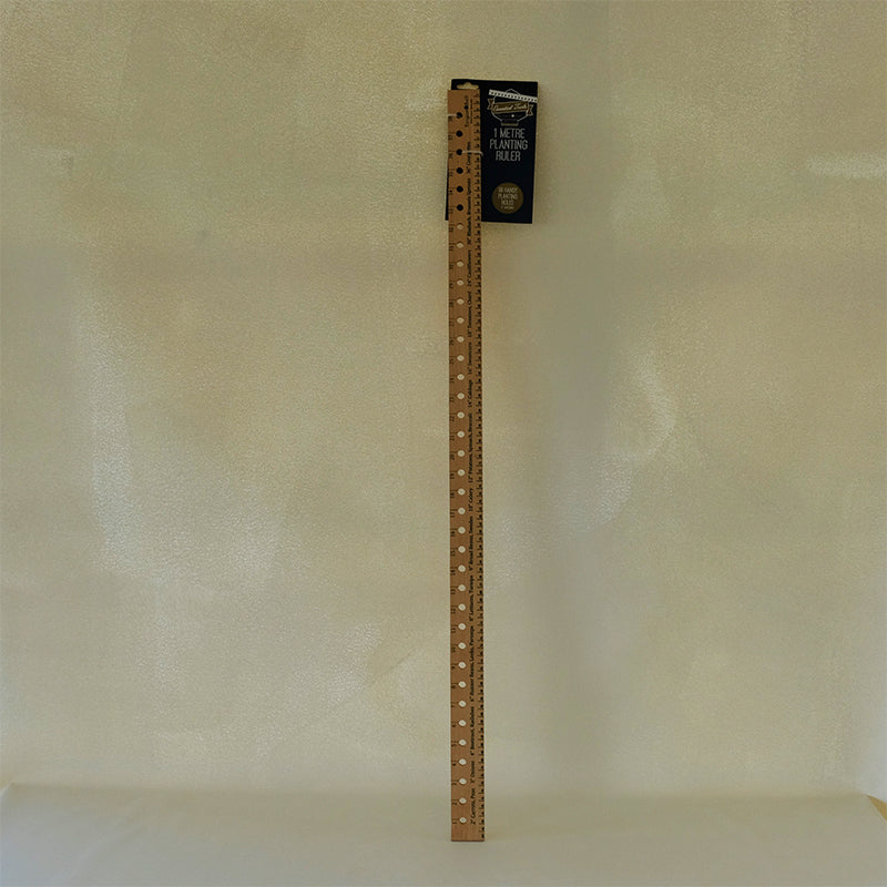 seed planting stick Seed & Plant Spacing Ruler 1 Yard