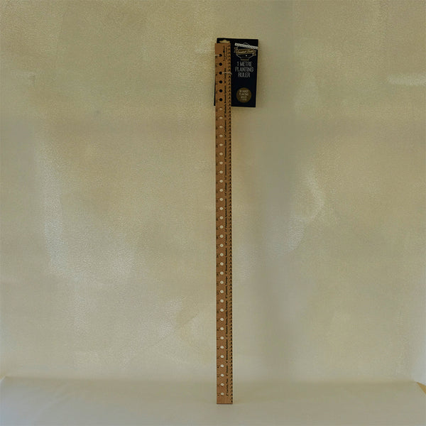 seed and plant spacing ruler & dibblet set Seed & Plant Spacing Ruler 1 Yard