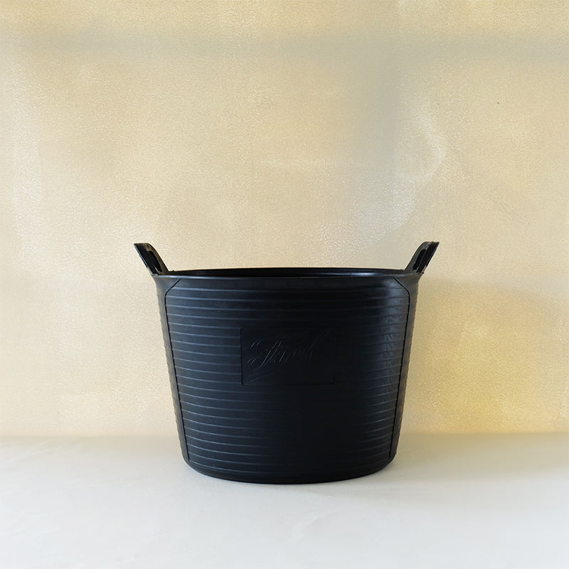 Black Tub Trug
