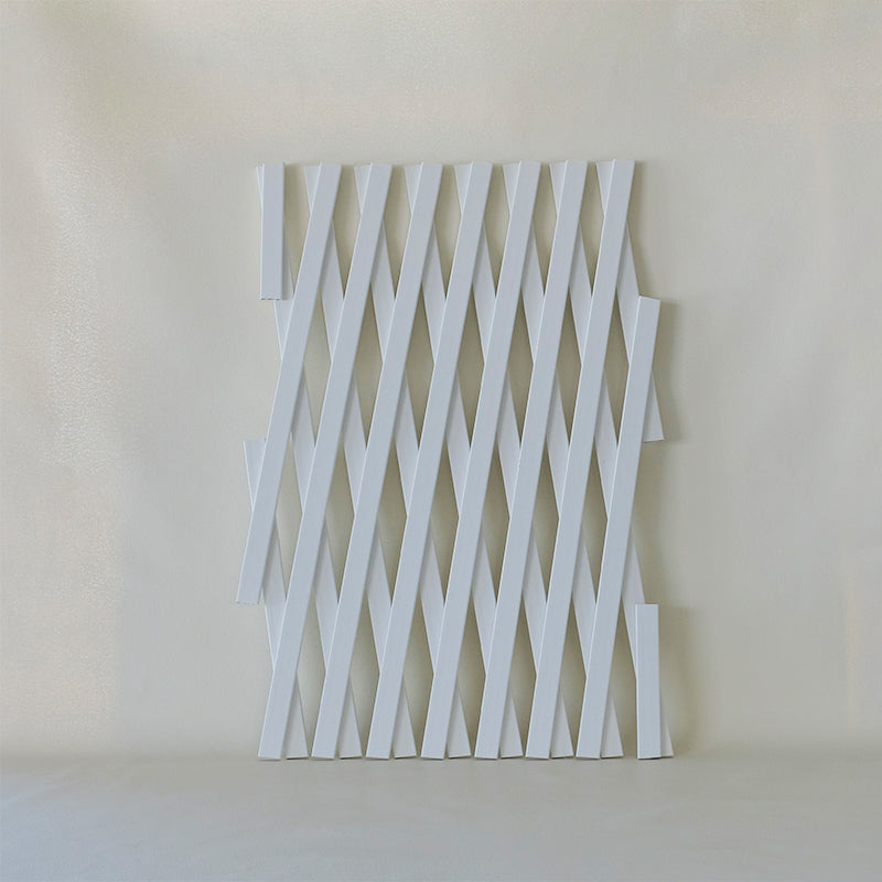 Expandable White Trellis