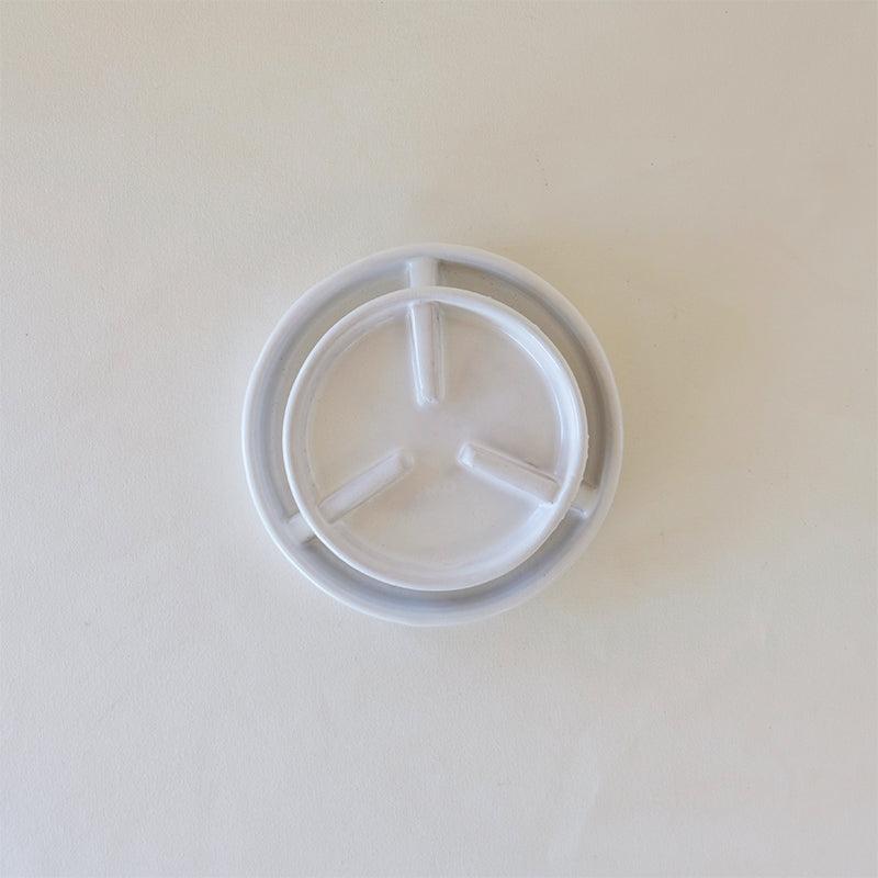 Deep Saucer Matte White